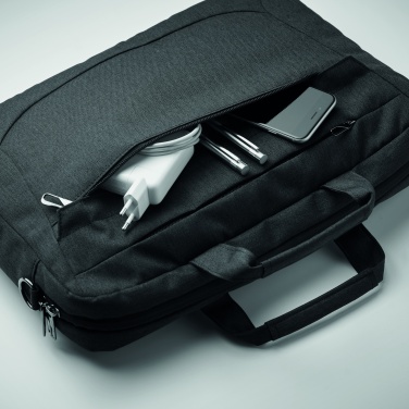 Logo trade promotional merchandise photo of: 600 RPET laptop bag